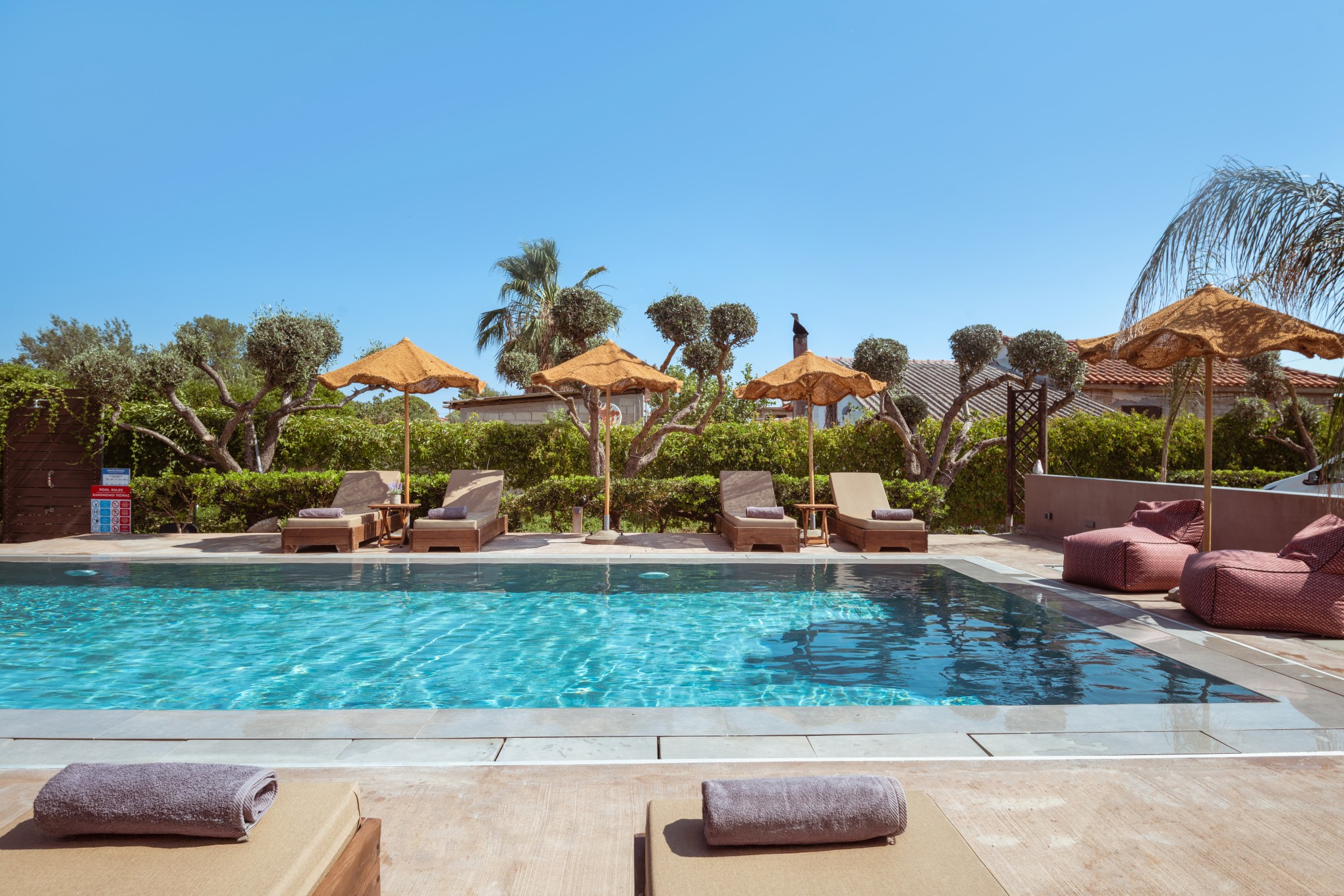 Swimming pool at Filoxenia Studios